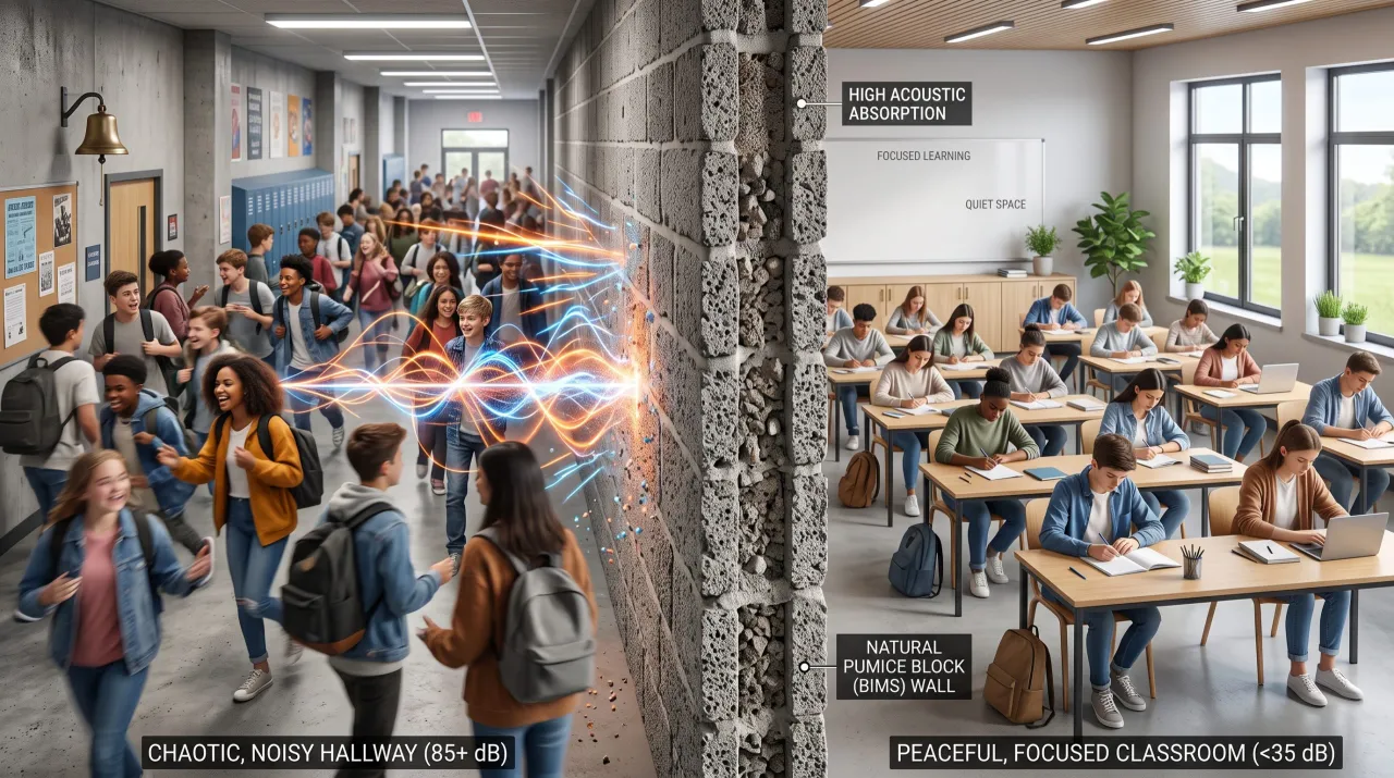 Excellence in Healthcare and Educational Facilities: Acoustic Comfort and Breathable Walls with Blok Bims