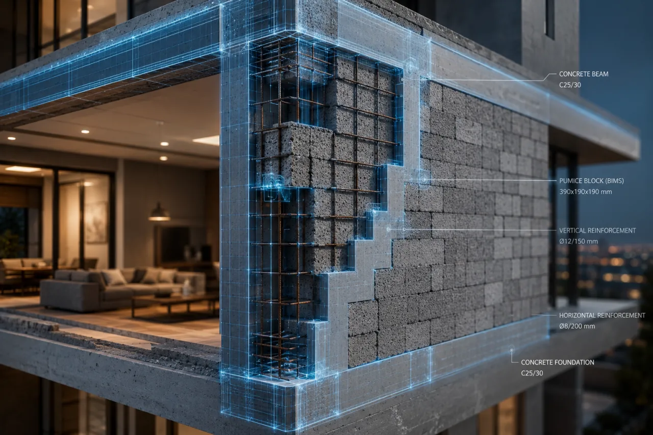 The Foundation of Earthquake-Resistant and Safe Structures: Nevşehir Blok Bims