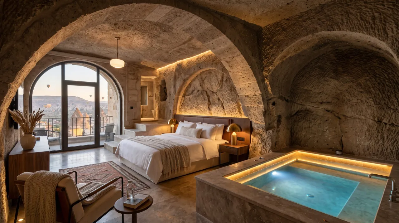 Waking Up Inside History: Authentic Cave Architecture at Kapadokya Hill Hotel & Spa
